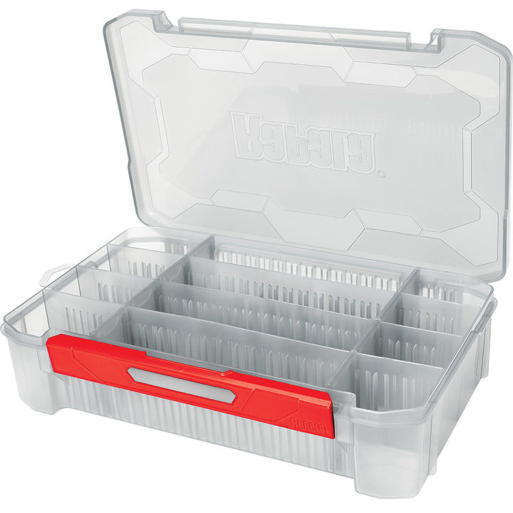 Rapala RapStack 3700 Deep Tackle Tray for organized fishing tackle storage with multiple compartments.