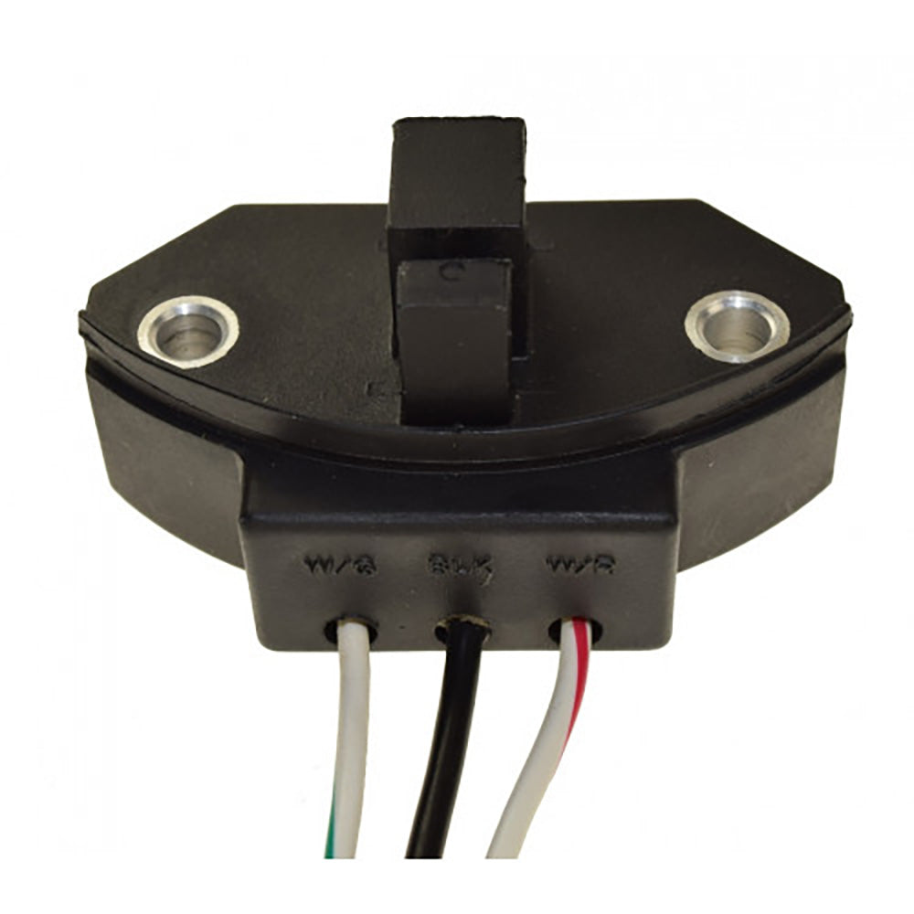 Regitar USA ignition module for Mercruiser engines including 350MAG MPI, 4.3L, 5.0L, 5.7L with Thunderbolt electronic ignition system.