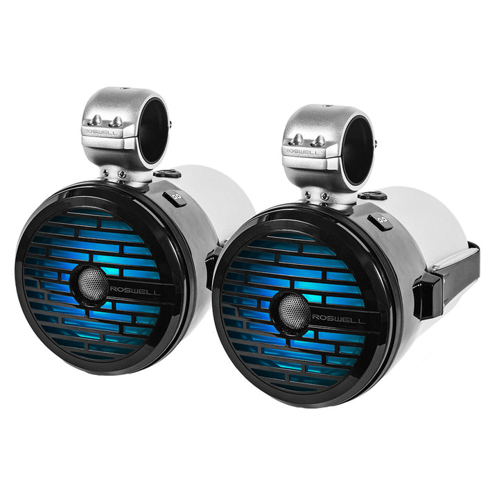 Enceintes tour Roswell R1 8 - Noir - 100 W RMS, puissance de crête 200 W