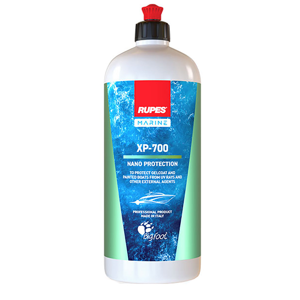 RUPES Marine XP-700 Nano Protection cleaning product in 1000ml bottle, designed for marine surface protection and cleaning.