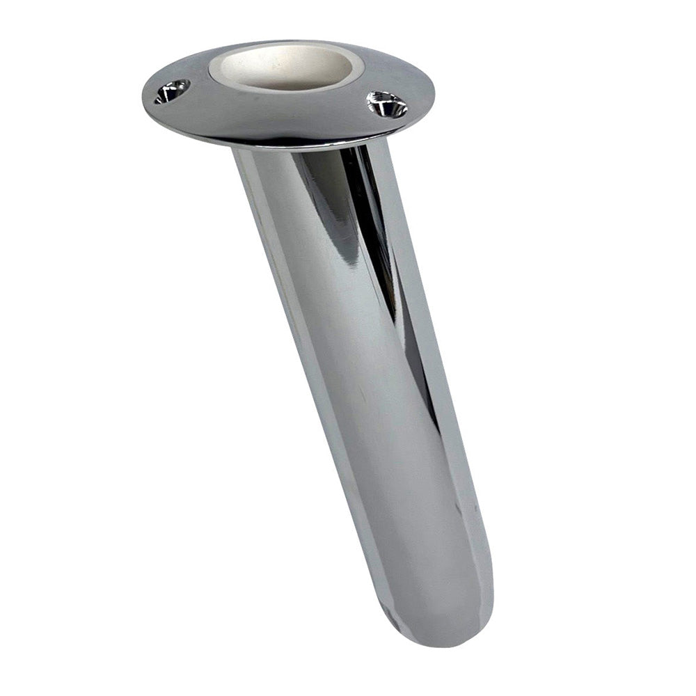 Rupp Marine 15 Degree Standard Swivel Rod Holder for fishing rods, featuring durable construction and adjustable rotating design