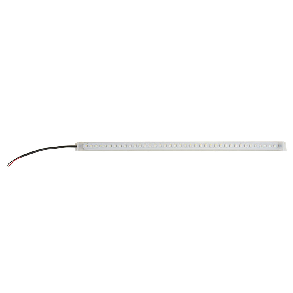 Scandvik 20-inch Scan-Strip RGBW LED light accessory with four color options, ideal for marine or boat lighting setup.