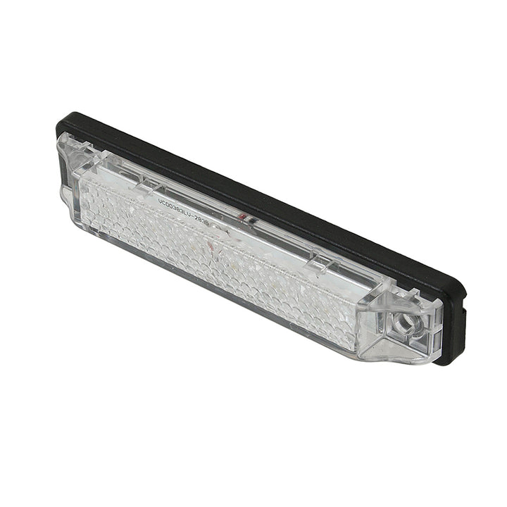 Scandvik 4-inch white LED light strip with gasket, 12V electrical accessory for marine or RV lighting applications