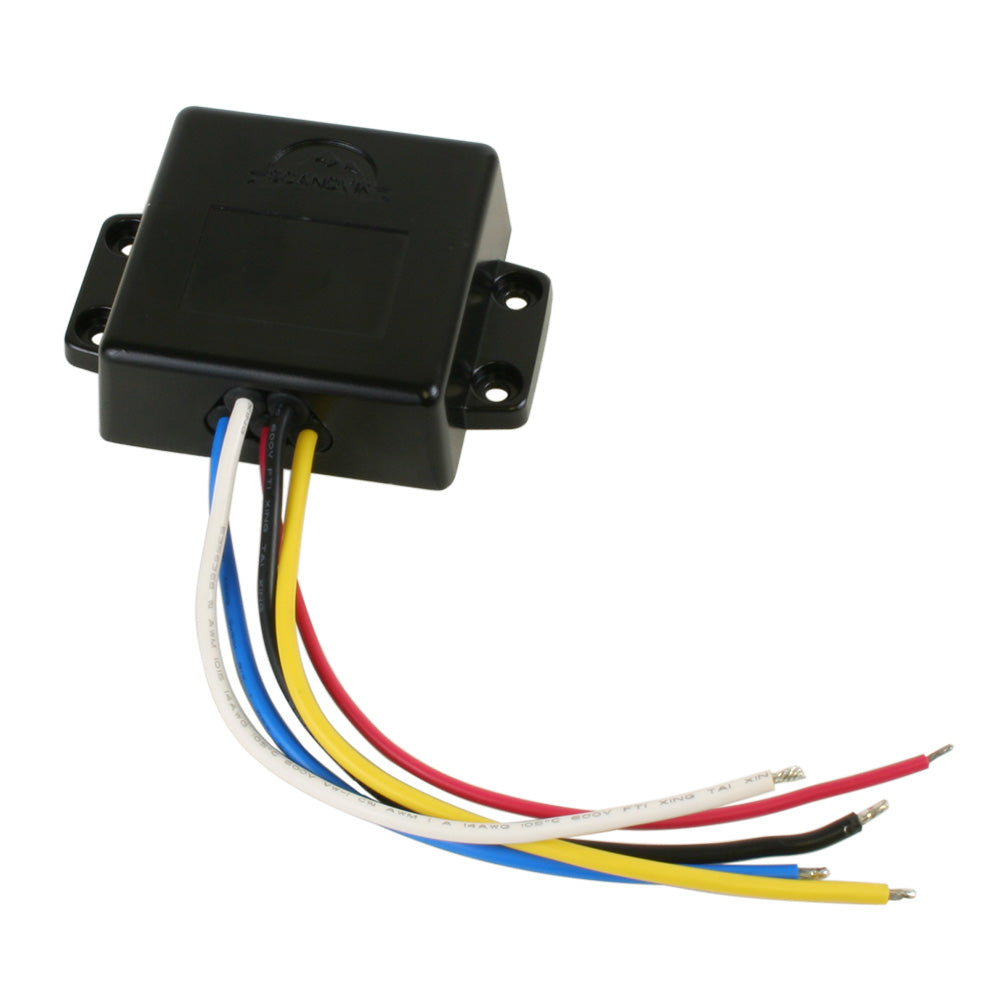 Scandvik Tortuga 12/24V dimmer accessory for marine lighting, featuring a compact design and adjustable brightness control.
