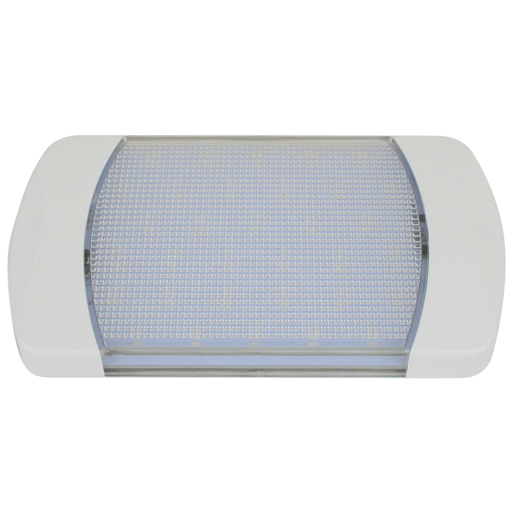 Scandvik utility light in cool white with 10-30V voltage, mounted as an accessory for marine or boat lighting applications.