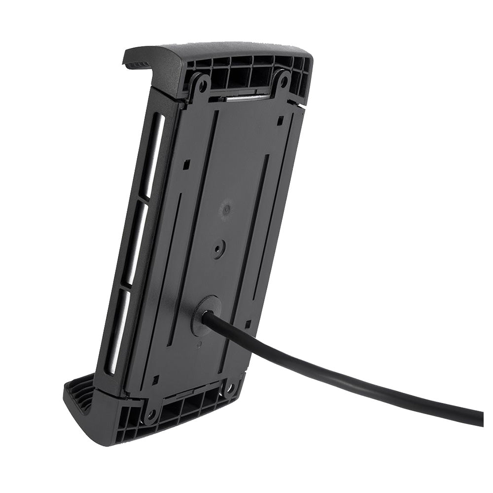 Scanstrut Active 15W wireless phone charging mount with adjustable holder for 12/24V vehicles, compatible with smartphones.