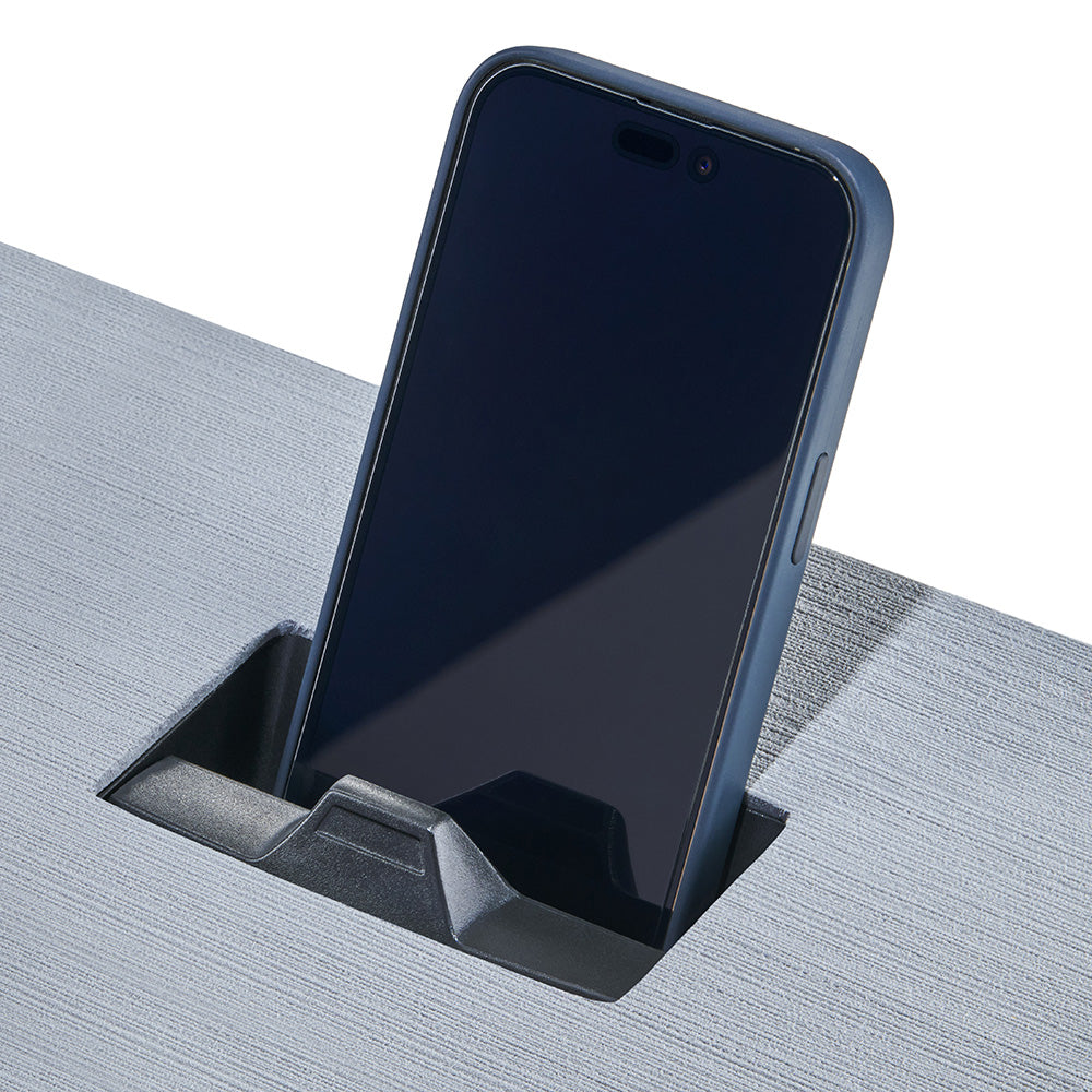 Scanstrut Aura magnetic wireless charger with 10W power, designed for 12/24V accessories, shown mounted on a surface.