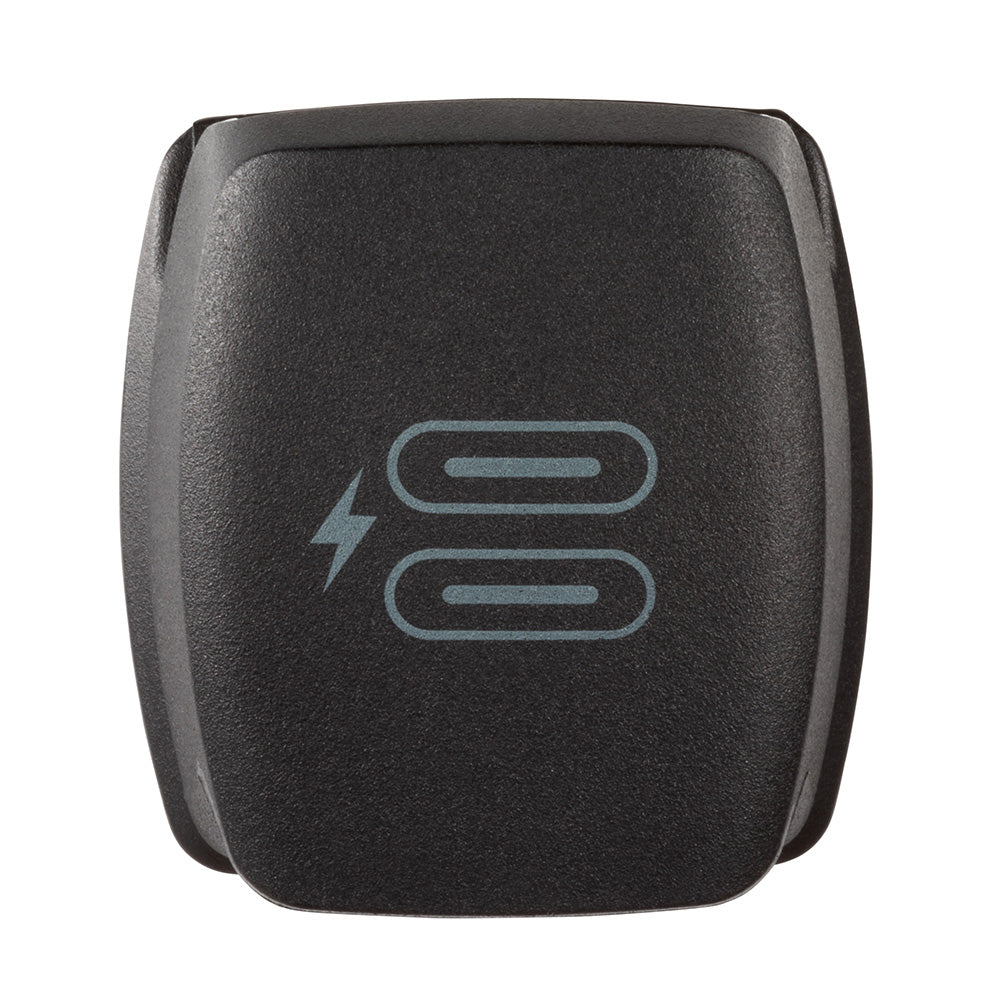 Scanstrut Flip Pro Max dual USB-C charge socket accessory with sleek design and multiple charging ports for marine or outdoor use.