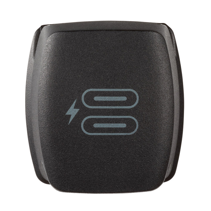 Scanstrut Flip Pro Max dual USB-C charge socket accessory with sleek design and multiple charging ports for marine or outdoor use.