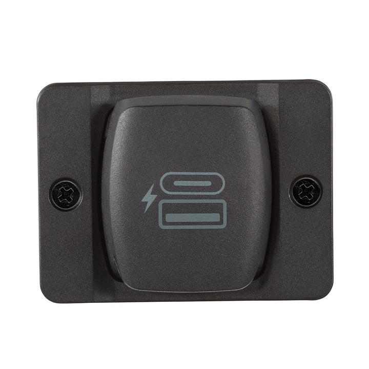 Scanstrut Flip Pro Plus fast charge USB-A and USB-C socket accessory for marine and outdoor devices.