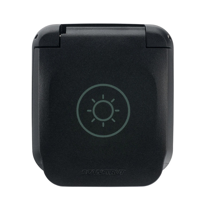 Scanstrut Ventura Series Anderson 50A solar connection accessory for marine solar power systems.