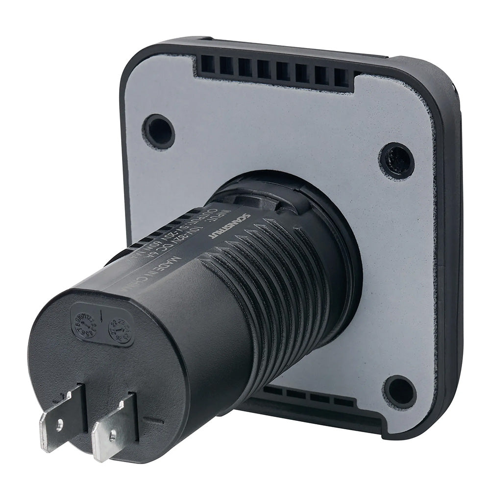 Scanstrut Ventura Series Dual USB-C Socket accessory showing dual USB-C ports on marine-grade electronic device