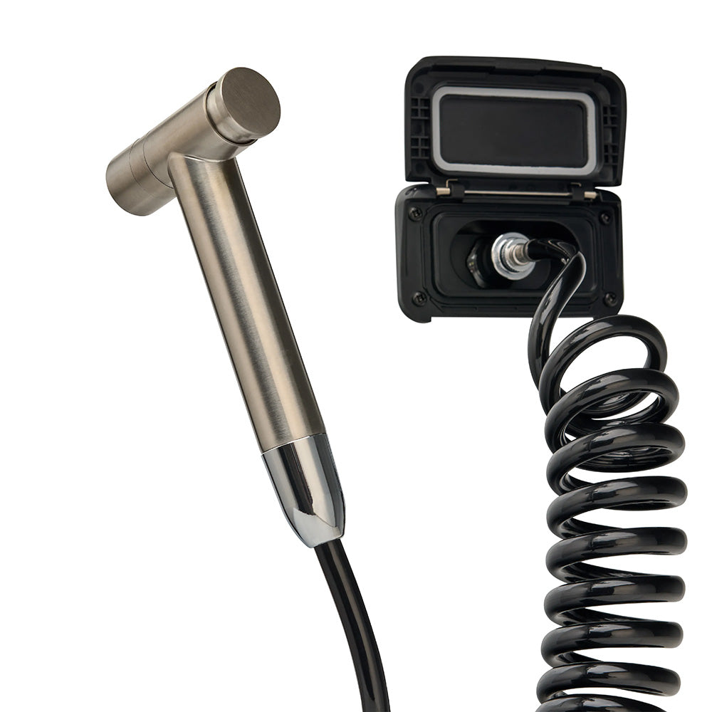 Scanstrut Ventura Series quick connect cold water wash down kit accessory with hose and fittings for marine use.