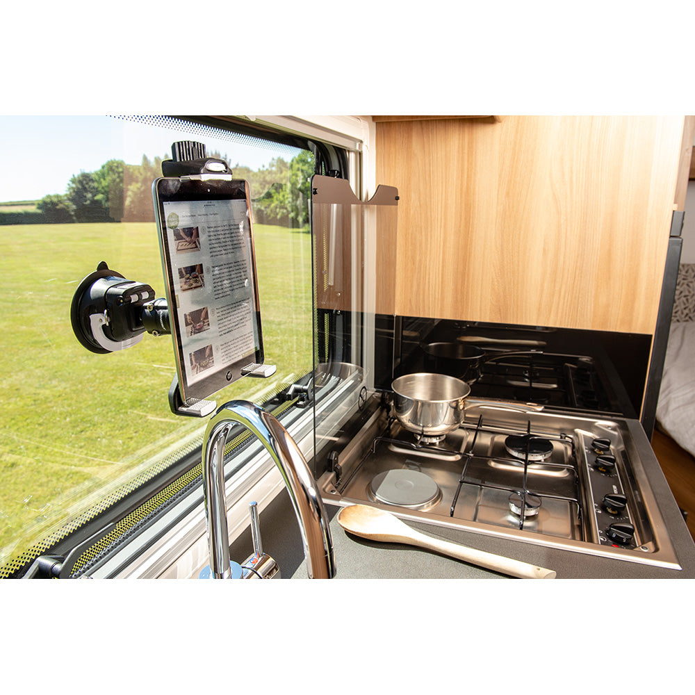 Scanstrut ROKK Mini Tablet Mount Kit with suction cup base for secure display mounting of tablets.