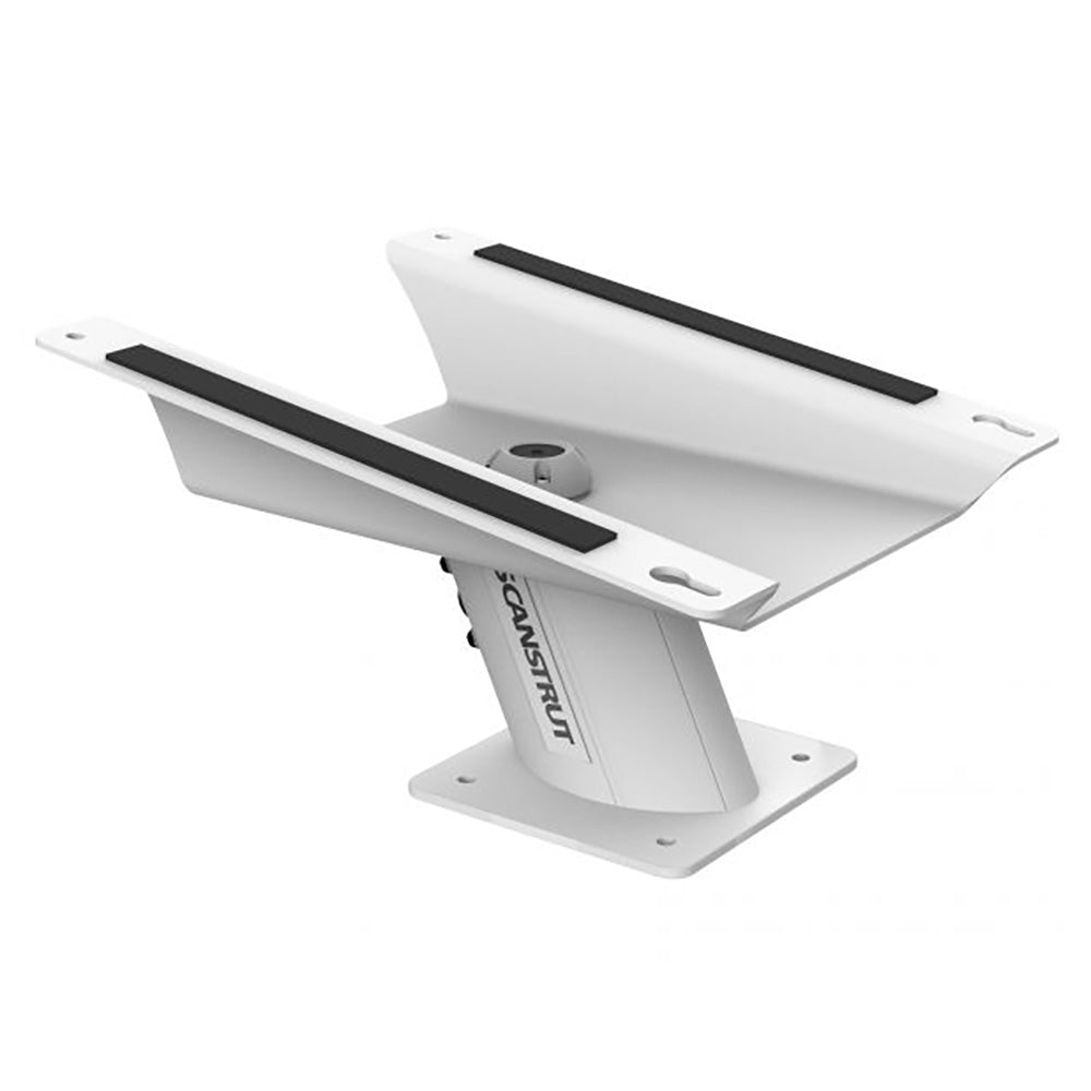 Scanstrut 6-inch aluminum PowerTower mount for Starlink, radar, and TV equipment, with sturdy construction and versatile installation.