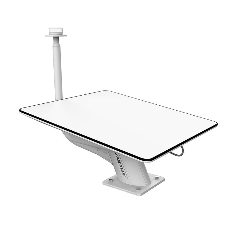Scanstrut 6-inch aluminum PowerTower mount designed for Starlink radar and TV antennas, durable marine-grade construction.