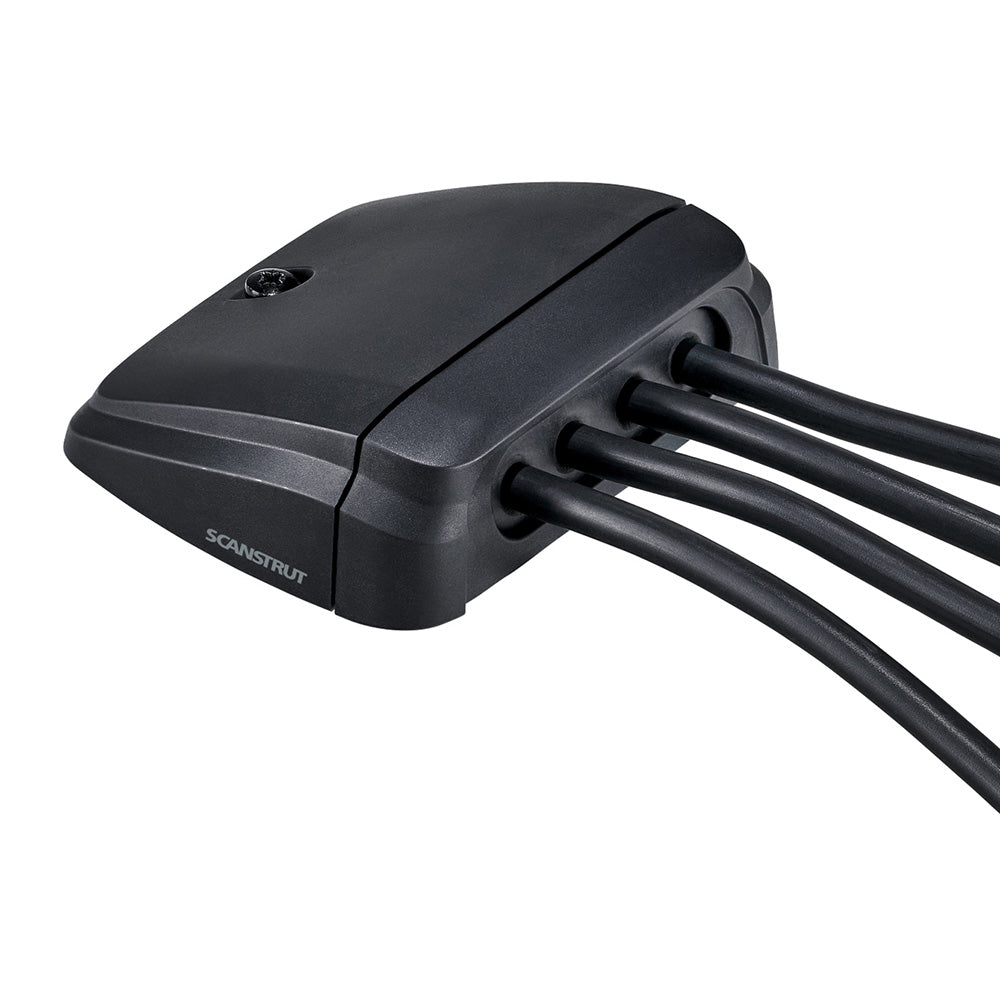 Scanstrut horizontal multi cable seal in black, wire management accessory for securing multiple cables efficiently.