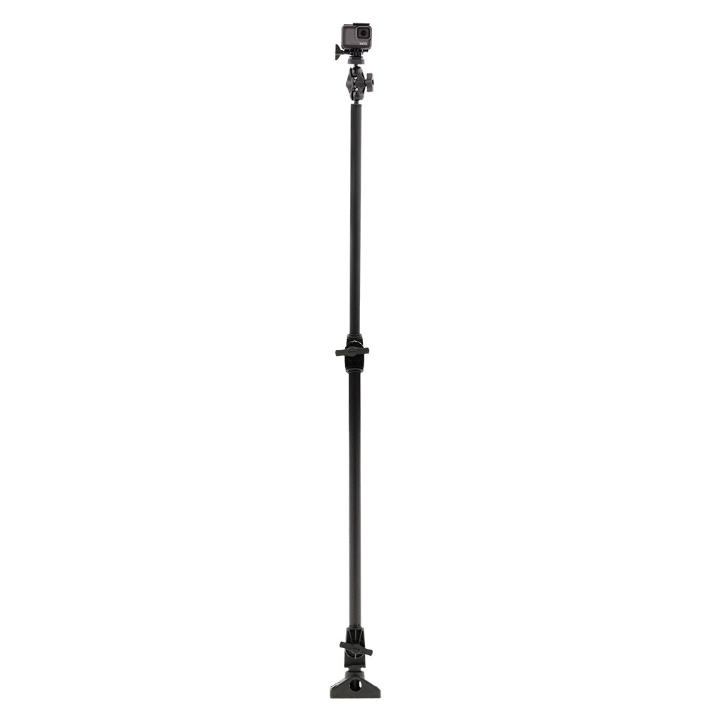 Scotty 0131 camera boom with ball joint mount, accessory for mounting cameras on boats or other surfaces.