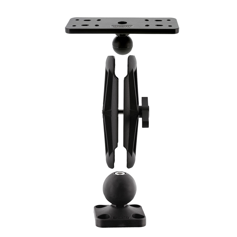 Scotty 160 1.5-inch Ball Mounting System accessory for 7-9 inch screens, durable fishing rod holder attachment.