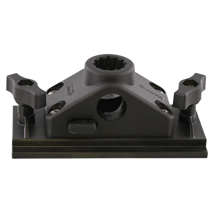 Scotty 340L Nylon Track Adapter for rod holder accessories, designed for easy mounting and secure attachment.