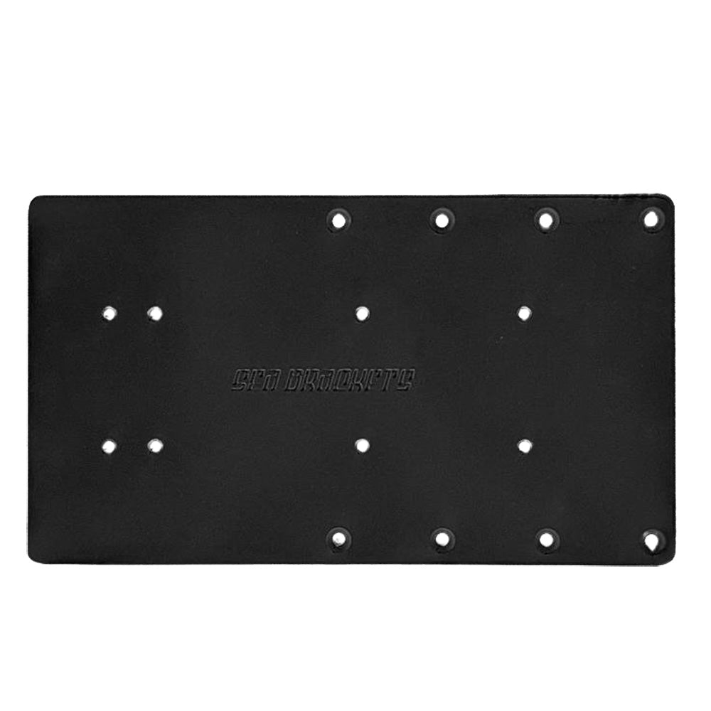 Supports Sea Brackets pour moteur de pêche à la traîne droit 14" - Noir