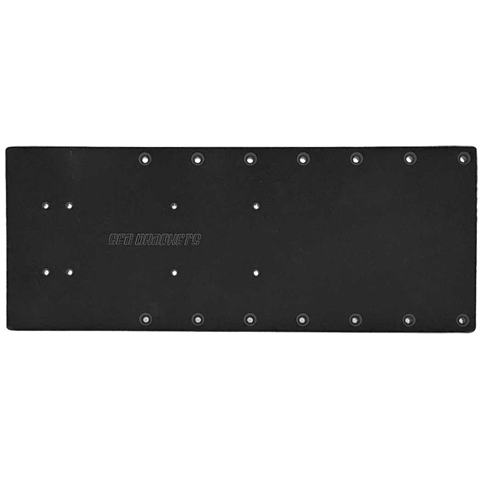 Supports Sea Brackets pour moteur de pêche à la traîne droit 20" - Noir