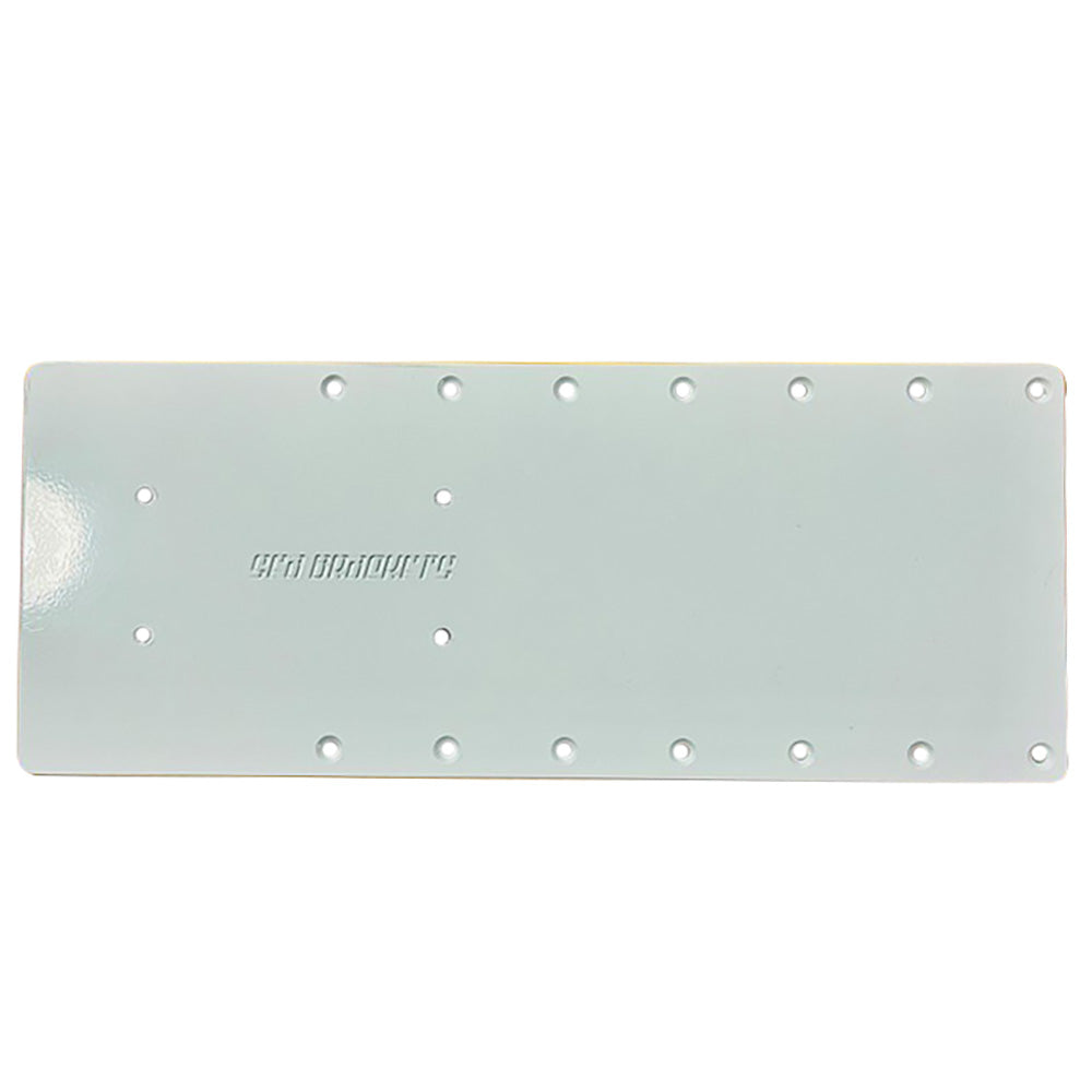 Sea Brackets 20" straight trolling motor plate for Garmin Kraken, marine trolling motor accessories, durable and easy to install.