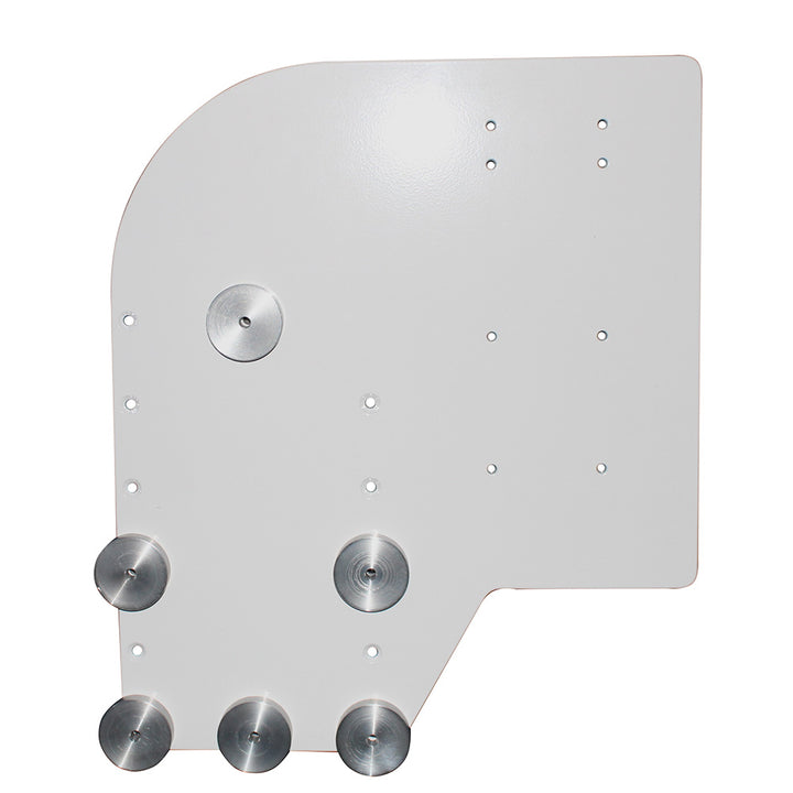 Six Sea Brackets trolling motor mounting disks, durable accessory for secure bracket installation, marine trolling motor accessories.
