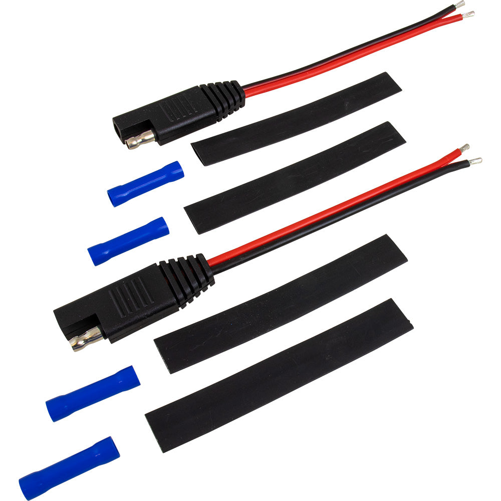 Sea-Dog SAE Power Cable Power Plug Kit showing a black marine-grade power plug and cable accessory for boat wiring.