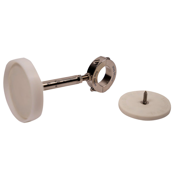 Sea Swivel Mag Mount Trolling Motor Support Arm, adjustable from 5.75 to 9 inches, for trolling motor accessories.