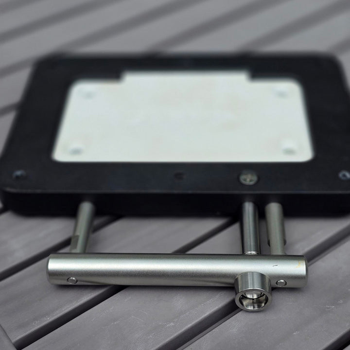 Sea Swivel Sea Secure Titanium Trolling Motor Security Bolt for Garmin Kraken trolling motors, designed for secure attachment.