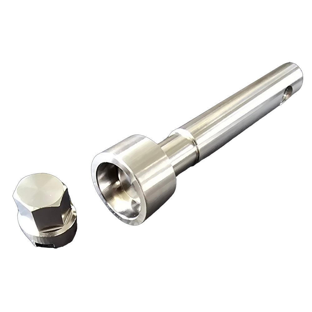 Sea Swivel Sea Secure Titanium Trolling Motor Security Bolt for Power Pole Move, offshore trolling motor accessories, durable and reliable.