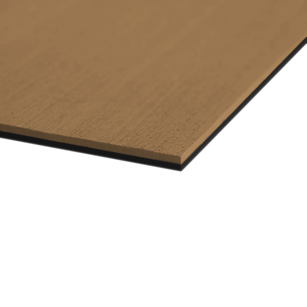 SeaDek 40x80 inch two-color full sheet for deck or galley, 6mm thick with brushed Mocha and Black texture.