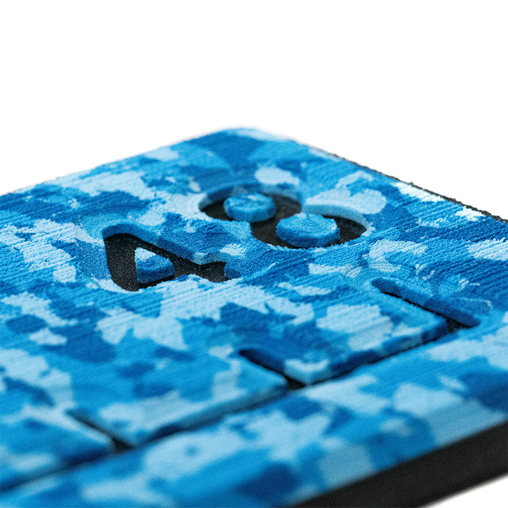 SeaDek 48 Routed Ruler for deck and galley, 6mm thick with brushed aqua camo and black design.