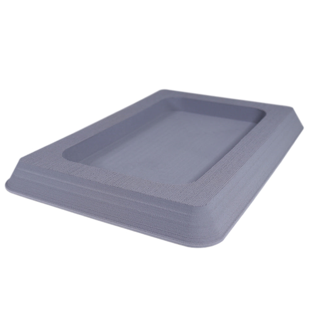 SeaDek Single Cell Phone Dash Pocket in Storm Grey, deck and galley storage accessory with textured surface for marine boats.