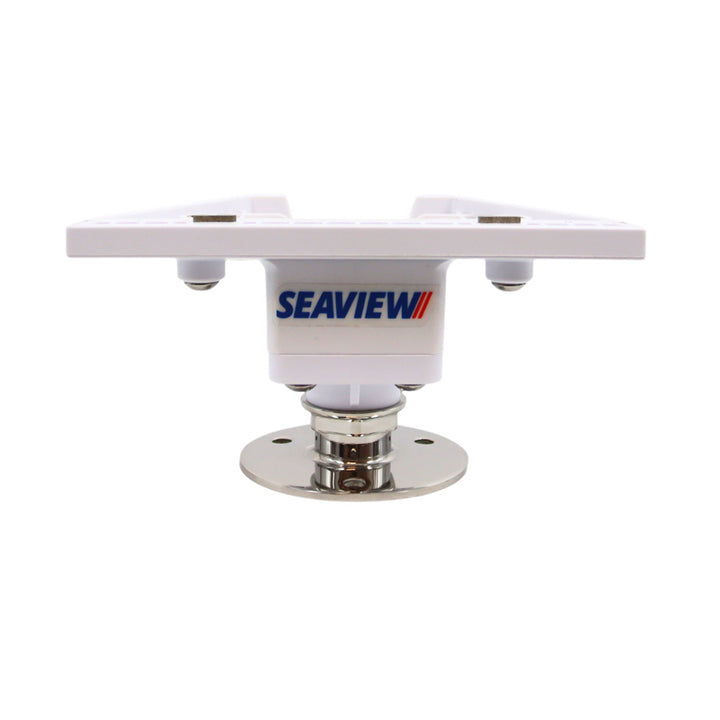 Seaview Starlink Mini Mounting Bracket for 1-1/4 inch rails with threaded base, antenna mounts and accessories.