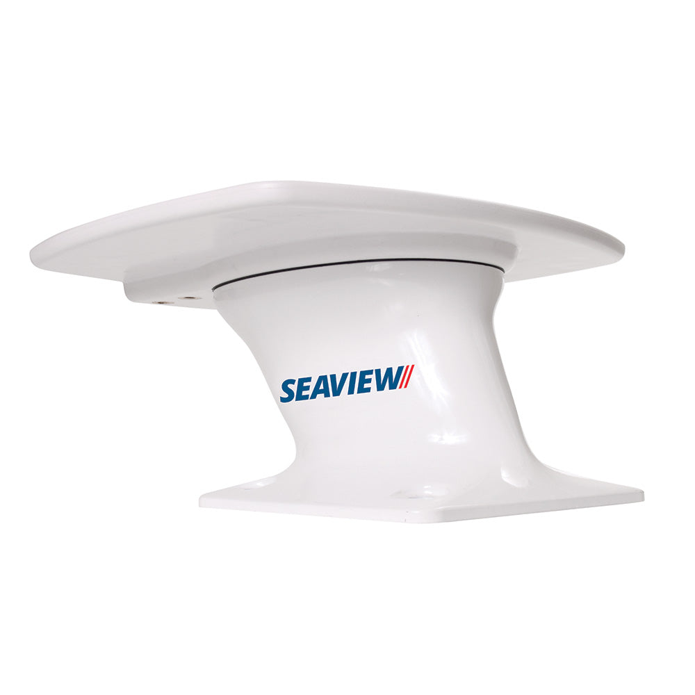 Seaview 5-inch aft leaning radar and TV mount with ADAR1 top plate, designed for secure marine installation.