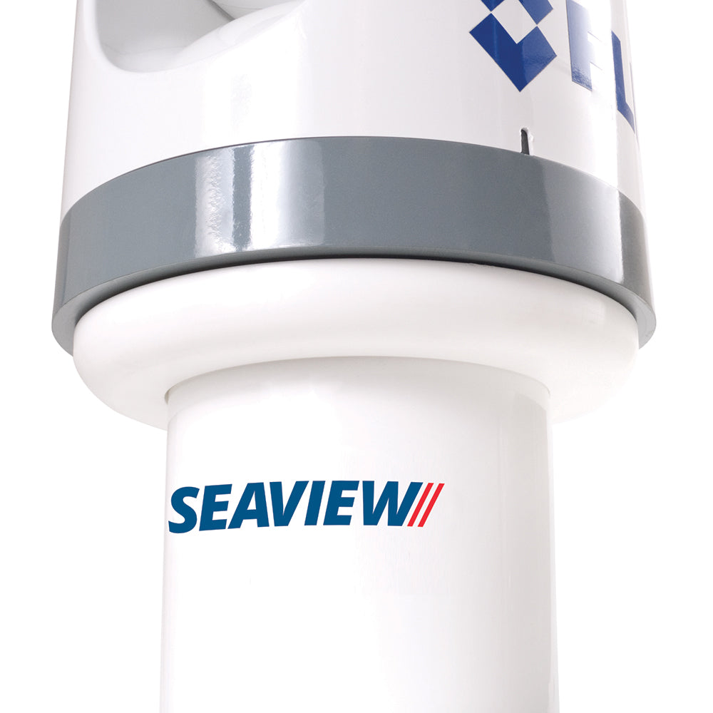 Seaview 5-inch thermal camera mount for FLIR M-Series or Raymarine T-Series radar and TV mounts on a boat.