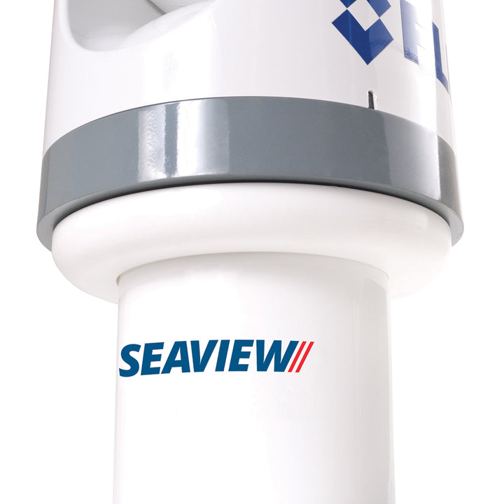 Seaview 5-inch thermal camera mount for FLIR M-Series or Raymarine T-Series radar and TV mounts on a boat.