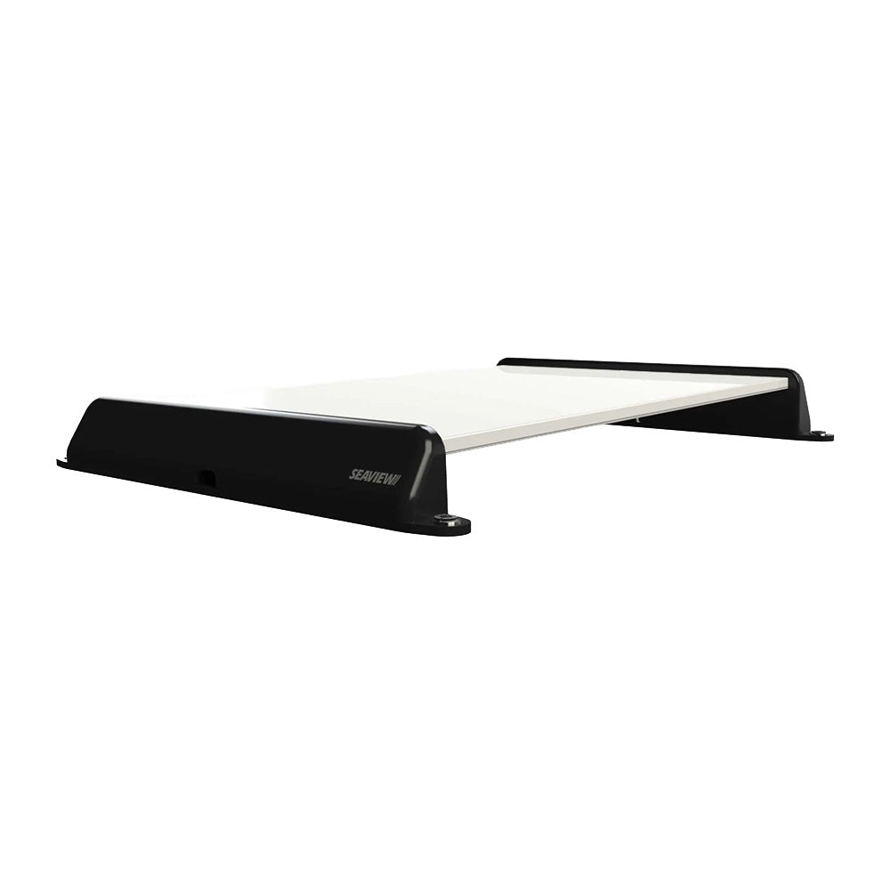 Seaview APEX surface mount for Starlink Standard Gen 3 antenna in black, designed for radar and TV mounts.