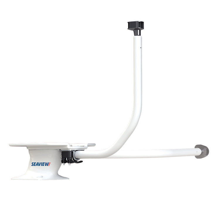 Seaview Light Bar Clamp for LTB-R, LTB-S, LTB-S24, LTB-13 radar and TV mounts, featuring quick fold-over functionality.