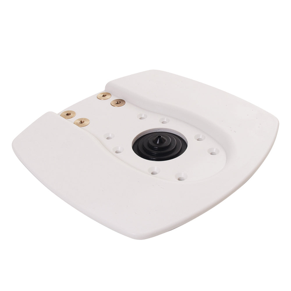 Seaview Modular Plate for radar TV mounts, designed for closed dome and open array radar systems, durable marine-grade construction.