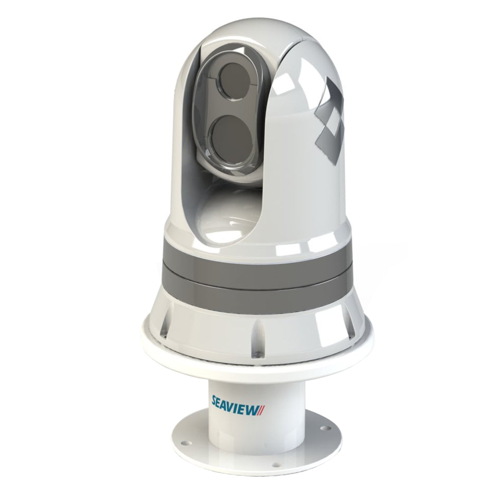 Seaview PM5FM38 thermal camera mount for FLIR M300 series, vertical 8-inch radar/TV mount with sturdy construction.