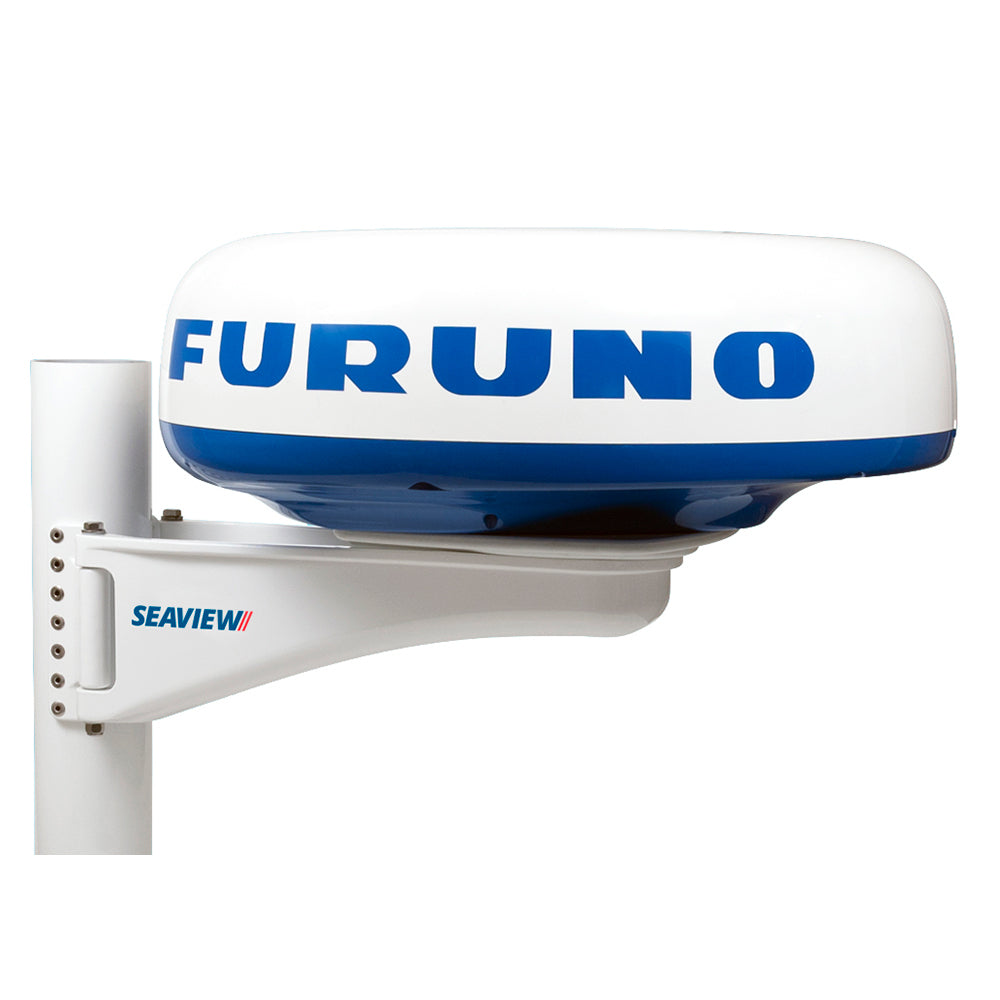 Seaview SM-24-U universal 24-inch mast mount platform for radar and TV mounts, sturdy metal construction.