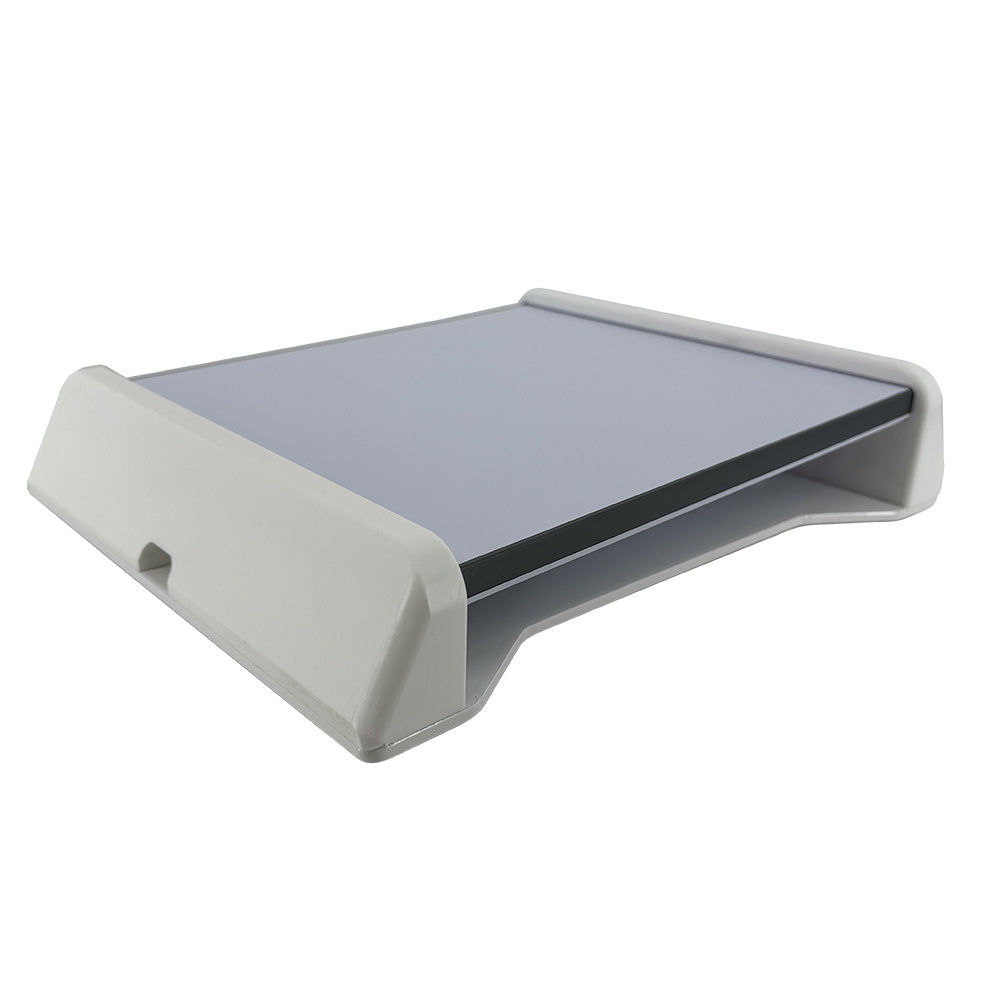 Seaview Starlink Mini Antenna Mount Top Plate for radar and TV mounts ending in M1 or M2, black metal construction.