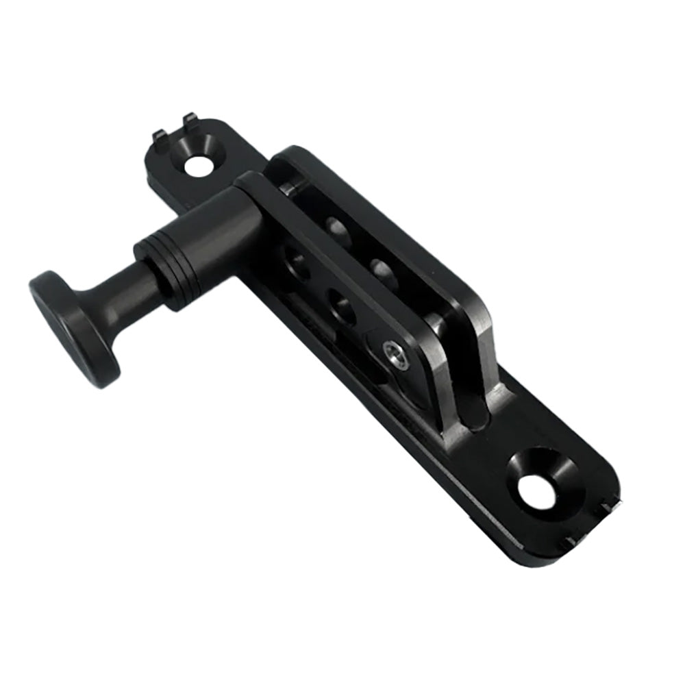 Seaview Starlink Mini quick release base mount for radar and TV, designed for multiple location use, shown installed on a surface.