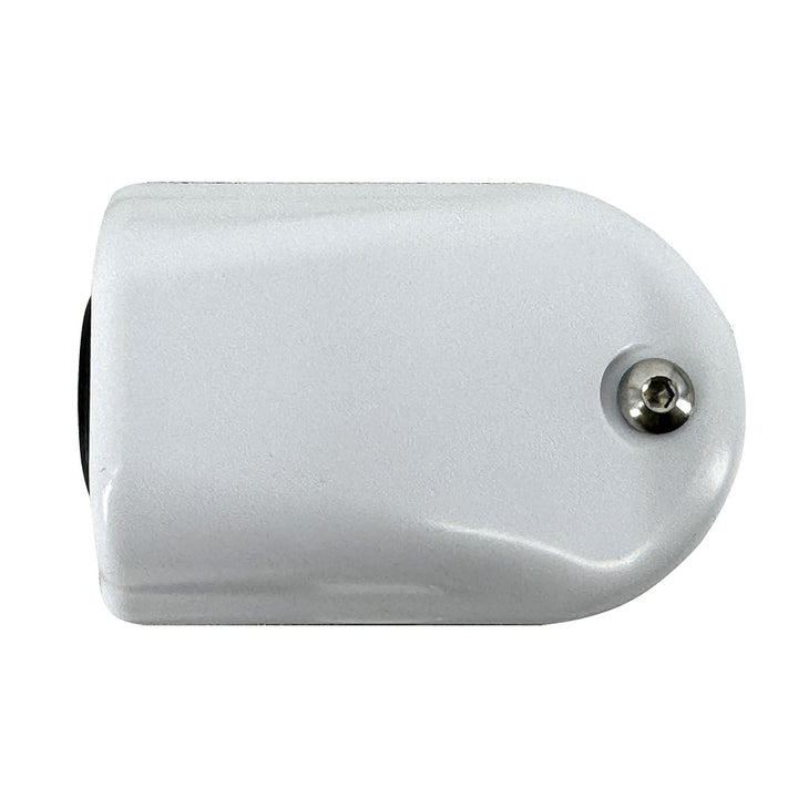 Seaview Horizontal (90) Cable Seal in white for wire management, shown securing cables with durable design.