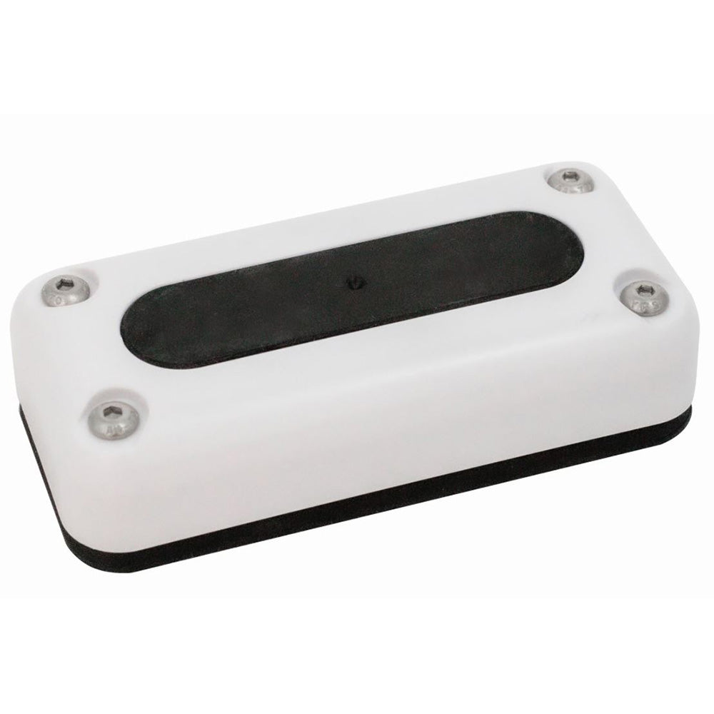 Seaview White Plastic Vertical Cable Seal for wire management, fits multiple wires up to 10.6mm diameter.