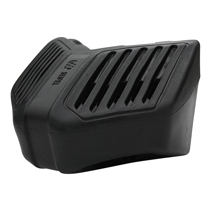 Seipel Marine EVA corner dock fender, durable marine boat bumper with black and yellow design for dock protection