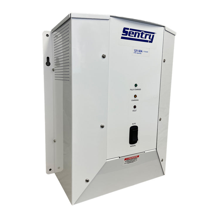 Chargeur de batterie Sentry Marine 115/230 V, entrée 12 V CC - 60 A - 3 batteries